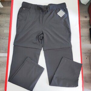 Eddie Bauer Travex Climatrail Outdoor convertible pants black women's size 14